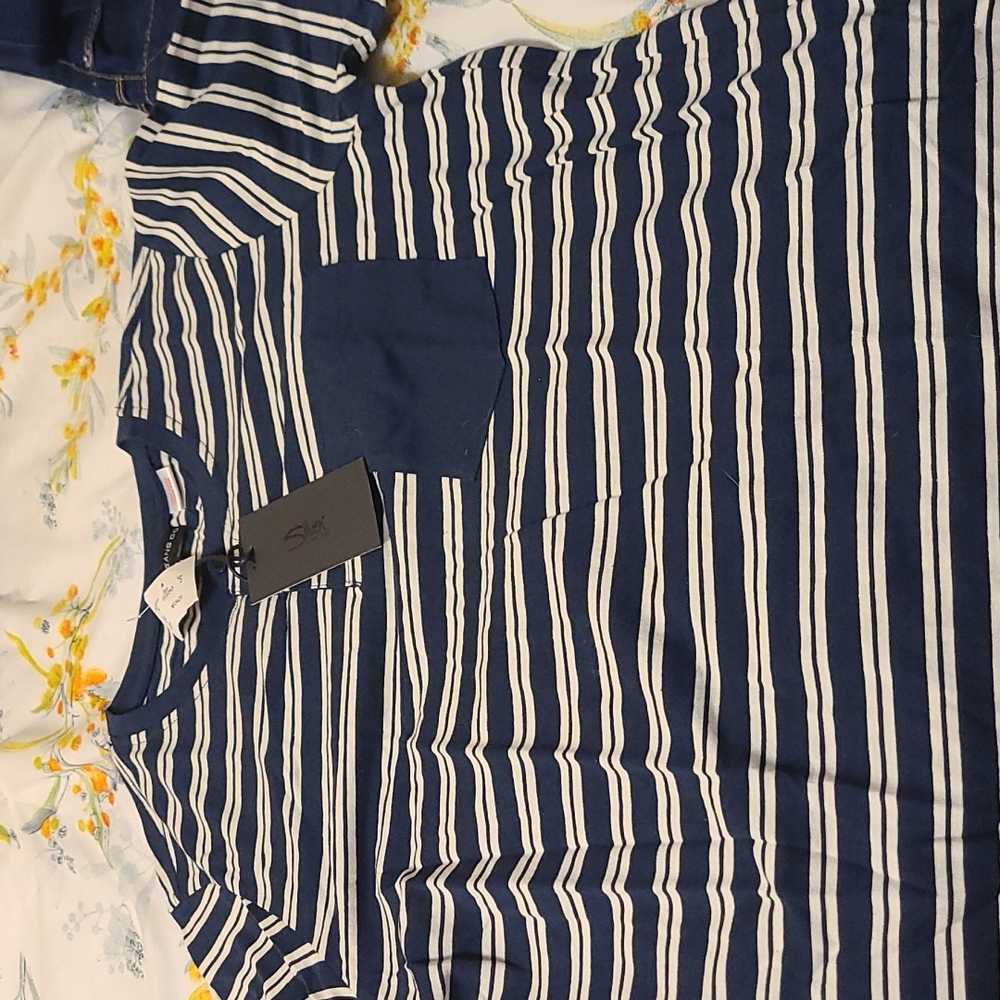 T-shirt youth with stripes